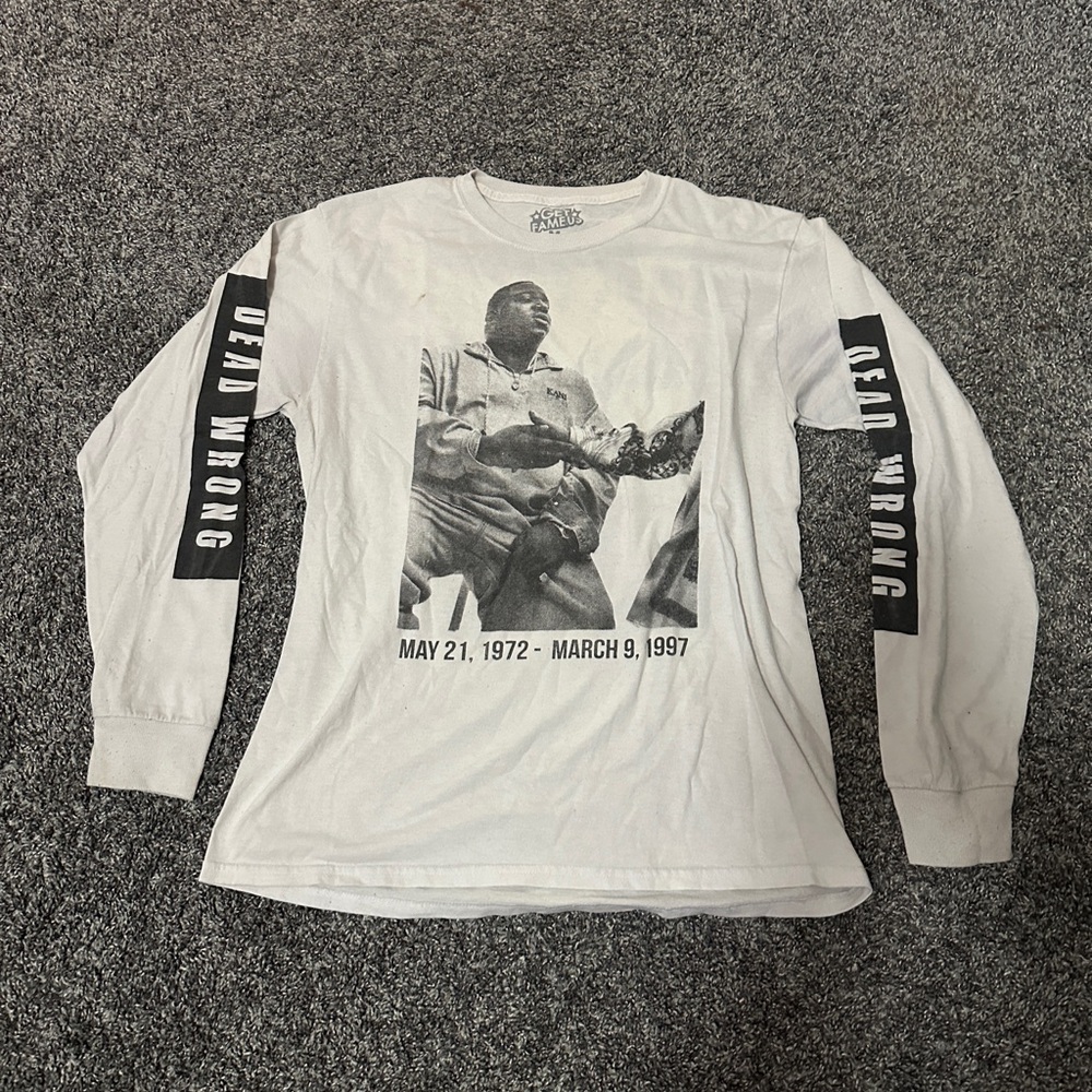 Biggie Smalls Long Sleeve (Size: M)